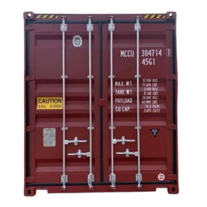 40FT High Cube Tunnel Container at logistics center, featuring dual access design and spacious interior for efficient cargo transport and storage.