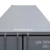 30FT One Trip Shipping Container in shipping yard, featuring like-new durable steel construction and secure locking system for safe cargo transport and storage.
